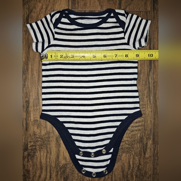 Baby Infant First Impressions One Piece Jumper Striped - Picture 2 of 5